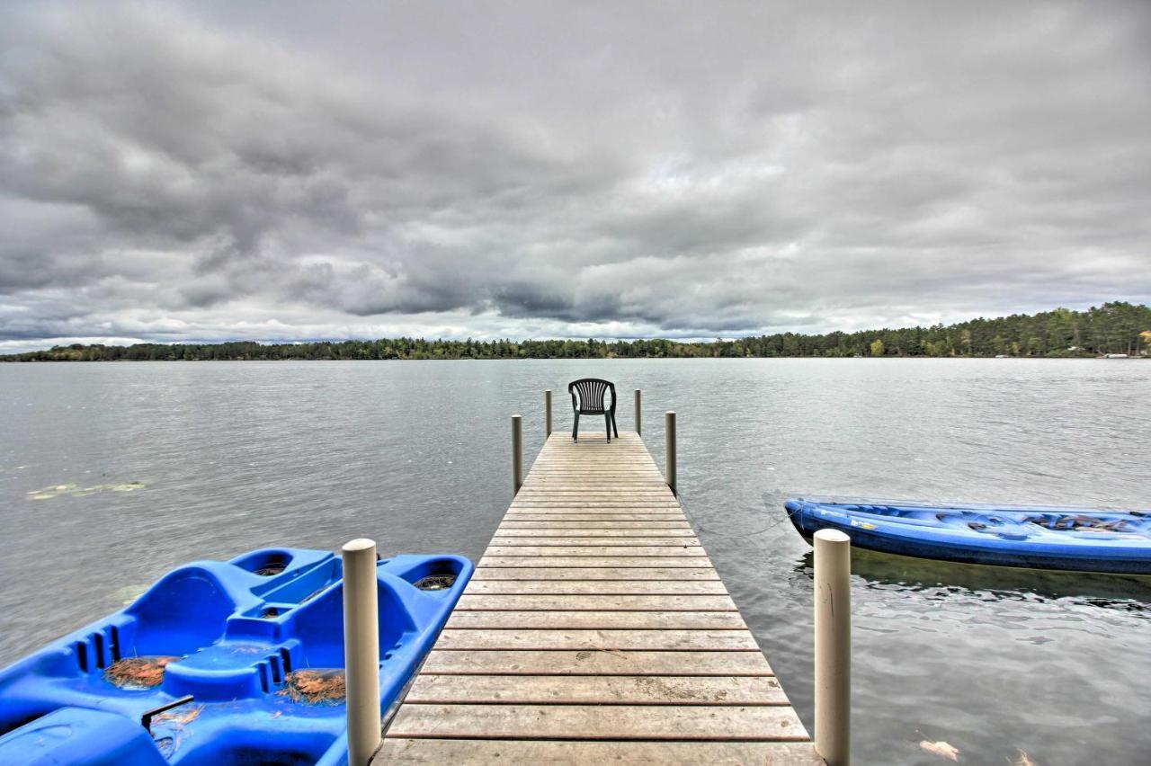 Loon Lake Lodge With Dock, Sauna And Hot Tub! Pequot Lakes Exterior photo
